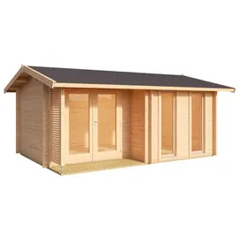 Lasita Maja Gartenhaus 4,4 x 3,2 m Beige