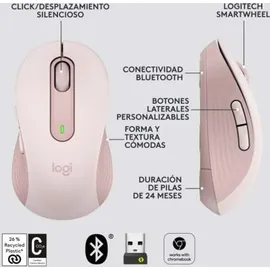 Logitech Signature M650 Medium rose