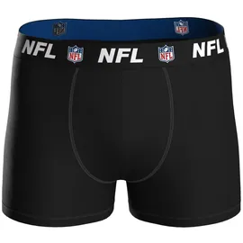 NFL Boxershorts 3er Pack Schwarz L