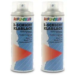 Dupli Color 2x 400ml 2-Schicht-Klarlack [Hersteller-Nr. 191695]