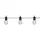 StarTrading LED-Lichterkette 4 m Transparent
