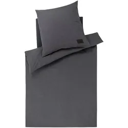 Joop! Bettwäsche Soft - 135x200cm + 80x80cm 45001-09 Anthracite
