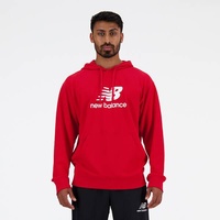 New Balance Herren Kapuzensweat Mens Lifestyle, TRE teamred, M