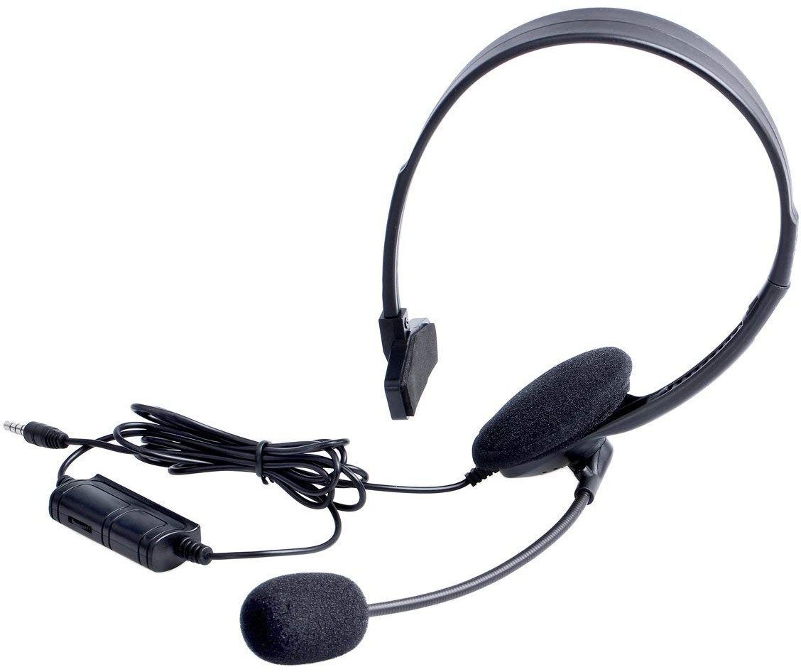 OSTENT Wired Headset Kopfhörer Kopfhörer Mikrofon kompatibel für Sony PlayStation 4 PS4 Spiel