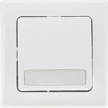 ChiliTec DELPHI Taster Klingeltaster Unterputz 0-250V~/ 10A Weiß