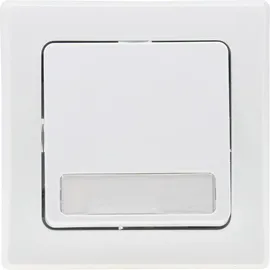 ChiliTec DELPHI Taster Klingeltaster Unterputz 0-250V~/ 10A Weiß