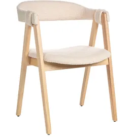 Beliani Esszimmerstuhl 2er Set Beige