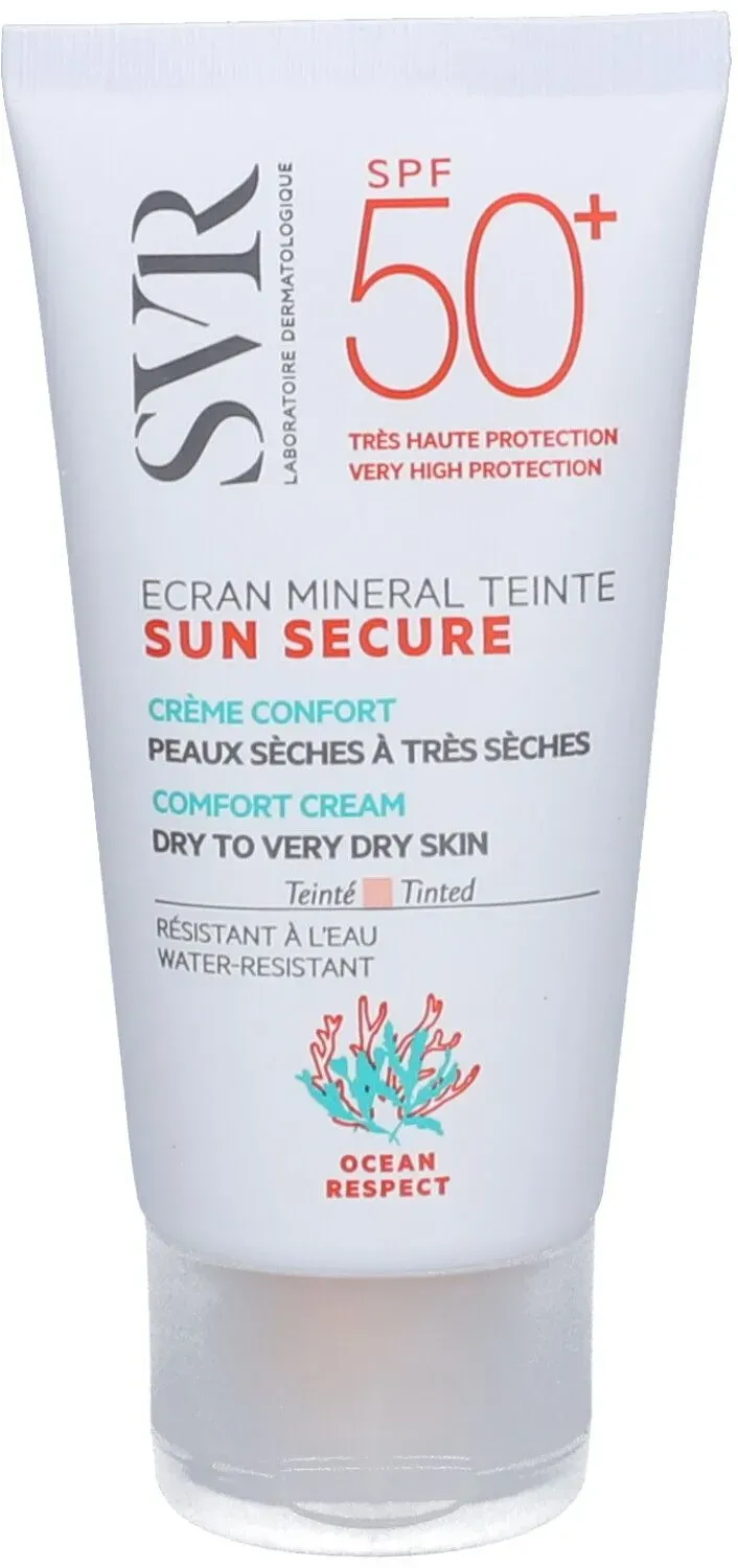 SVR Sun Secure Comfort Cream Droge tot Zeer Droge Huid Spf50+ 60 g Crème