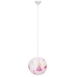 Brilliant Pendelleuchte Princess Pink E27 Ø30cm ohne Leuchtmittel