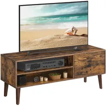 VASAGLE LTV120T01 TV-Schrank Lowboard 120 cm vintagebraun Holz