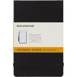 Moleskine S05483 Reporter-Notizblock Pocket, Hardcover schwarz