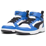 Puma Rebound V6 Mid AC+ Ps Kids (393832) white/ black/racing blue 30