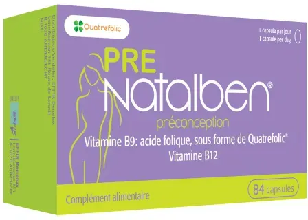 Pre Natalben Präkonzeption Nahrungsergänzungsmittel 84 Kapseln