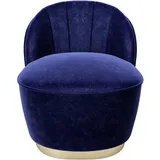 Playboy Stella Samt 67 x 71 x 70 cm blau