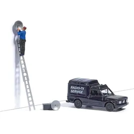 BUSCH 7982 Action-Set: Sat-Schüssel ausrichten