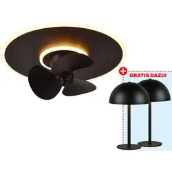 REALITY LED-Deckenleuchte NYBRO + 2x REALITY LED-Akku-Tischleuchte MUNOZ