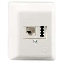 Rutenbeck Anschlußdose TAE6 F+N Ap rw IAE/UAE8(6)#13311101