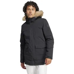 adidas Winter-Parka Hooded Fur Parka (wasserabweisend) schwarz Herren