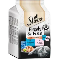 Sheba Fresh & Fine in Sauce - Hochwertiges Katzen