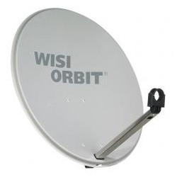 Wisi OA 36 G - 60cm Alu-Spiegel - lichtgrau
