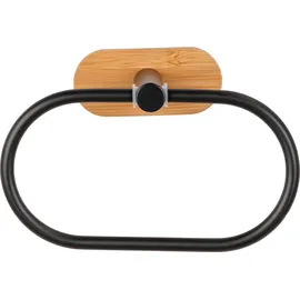 Wenko Orea Handtuchring schwarz