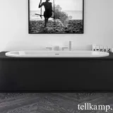 Tellkamp Solitär Fix Oval Badewanne 80 x 179,5 cm (0400-282-A/CR)