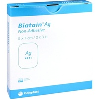Avitamed GmbH BIATAIN Ag Schaumverband 5x7 cm nicht haftend