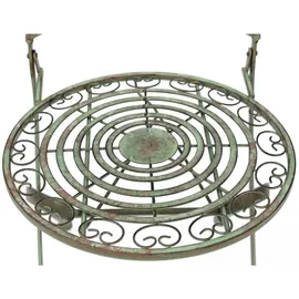 DanDiBo Ambiente DanDiBo Gartenstuhl Metall Malega Patina 38 x 38 x 108 cm antik