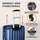 monzana Baseline 4-Rollen Cabin 50 cm / 34 l blau
