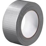 PROMAT Gewebeband silber Länge 50m Breite 48mm