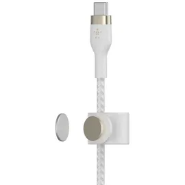 Belkin Pro Flex Lightning/ USB-C Kabel bis 15W mfi zertifiziert CAA011BT1MWH