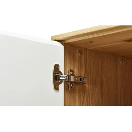 Möbel Kraft Mehrzweckschrank 86 x 193 x 37 cm Weiß