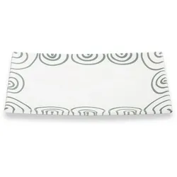 Gmundner Keramik Graugeflammt, Platte rechteckig (30x20cm)