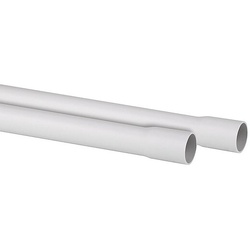 Kunststoffrohr PVC-K für die Elektroinstallation - grau - DN25 (22,1 mm) - Länge 2 m ** 1m/2,05 EUR