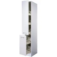 Flex-Well Apothekerschrank Lucca 30 x 57 x 200 cm Weiß