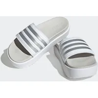 adidas Platform adilette Cloud White / Zero Metalic / Grey One 44 1/2