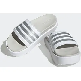 adidas Platform adilette Cloud White / Zero Metalic / Grey One 44 1/2