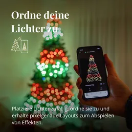 Twinkly LED-Lichterkette 32 m Mehrfarbig