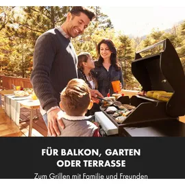 Klarstein Valdosta 2.0 Gasgrill 2x3,6kW Brenner Edelstahl