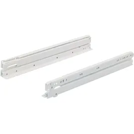 Hettich Rollenführung Fr 6142, Sta Pulv.weiß L.600mm 50kg Hettich