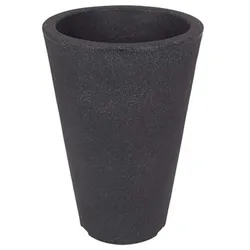 Blumenkübel Pflanzkübel Blumentopf Blumengefäß Pflanzgefäß Übertopf Blumen Topf anthrazit