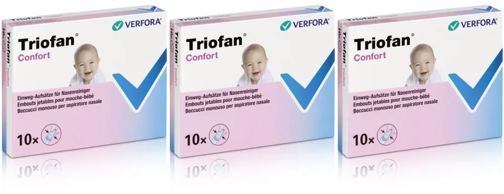 Triofan® Komfort Einweg-Ohrstöpsel für Baby-Fliege