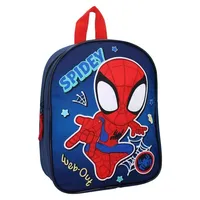 SpiderMan Rucksack Spidey Web-Out! 29x22x9cm blau - Blau