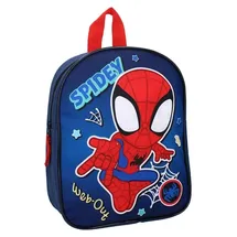 SpiderMan Rucksack Spidey Web-Out! 29x22x9cm blau - Blau