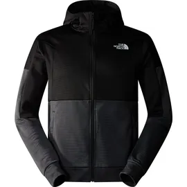 The North Face FLEECE - EU, MN8 ASPHALT GREY/TNF BLACK, MN8 ASPHALT GREY/TNF BLACK, S in Schwarz