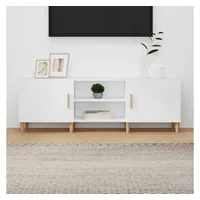 Furnicato TV-Schrank Weiß 150x30x50 cm Holzwerkstoff