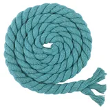 Makramee Garn Kordelband Baumwollkordel 8/10/12/20mm X 10m Baumwollseil Dicke Rope Garn Baumwollgarn, Geflochten Für DIY Handwerk, Basteln, Makramee Wandbehang, Vorhang (I,8mm*10m)