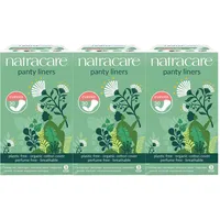 Natracare Panty Liners - Curved - 30