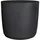Scheurich Lineto 30 Ø 28,6 x 26,2 cm Stony Black