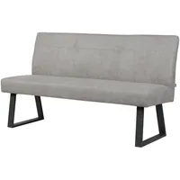 dubi möbel Sitzbank Joyce Grau 160 x 91 x 65 cm
